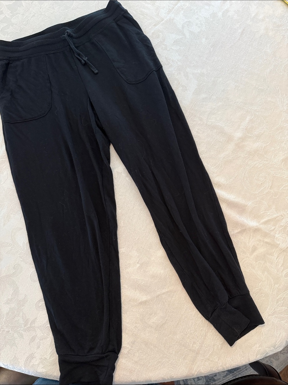 Splendid Black Jogger Sweatpants